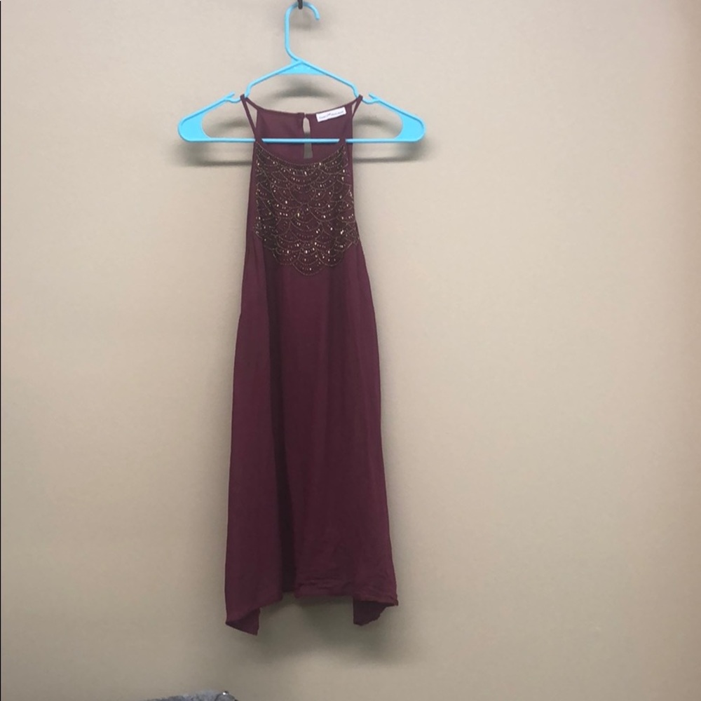 Dainty Hooligan beaded shift dress
